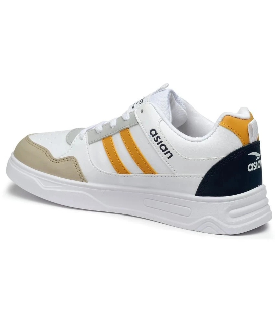 ASIAN BOSTON-02 White Mens Sneakers - None