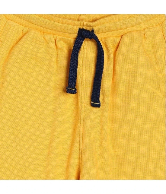 MINI KLUB Yellow Cotton Boys Trackpant ( Pack of 1 ) - None