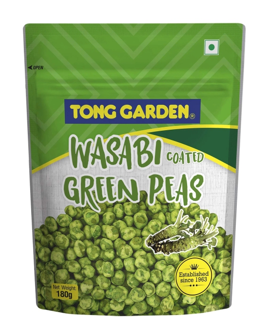 Tong Garden Wasabi Green Peas Pouch, 180 Gm