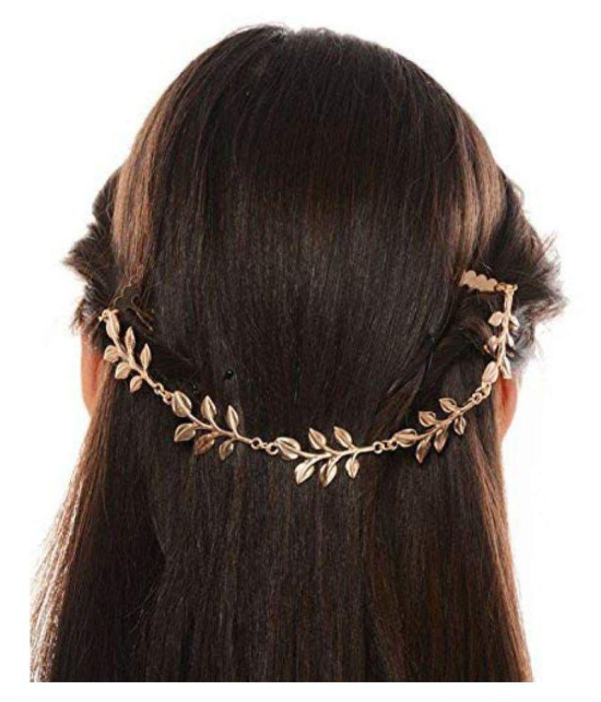 Romp Fashion Gold Party Hair Clip - Gold