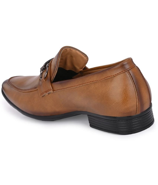 Leeport - Beige Mens Slip On Formal Shoes - None