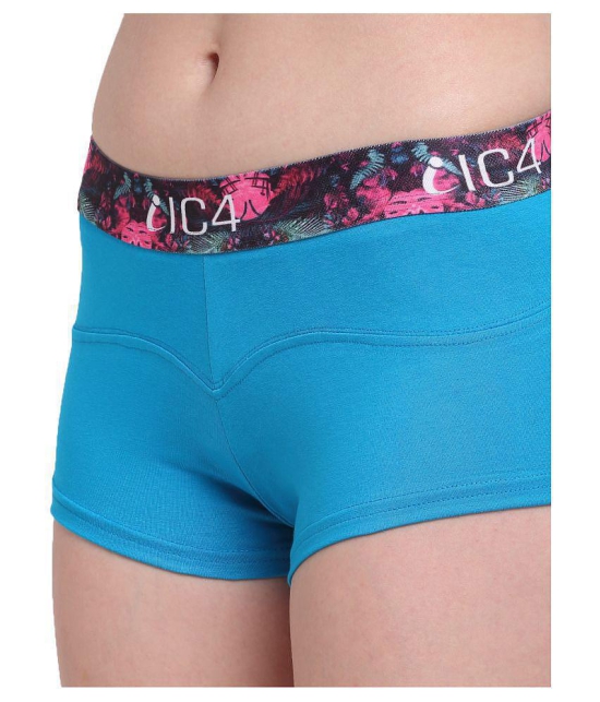 IC4 Cotton Lycra Boy Shorts - Pack of 2 - S