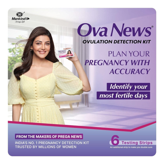 Ova News Ovulation Detection Kit by mankind Ovulation Kit  (18 Tests Pack of 3)