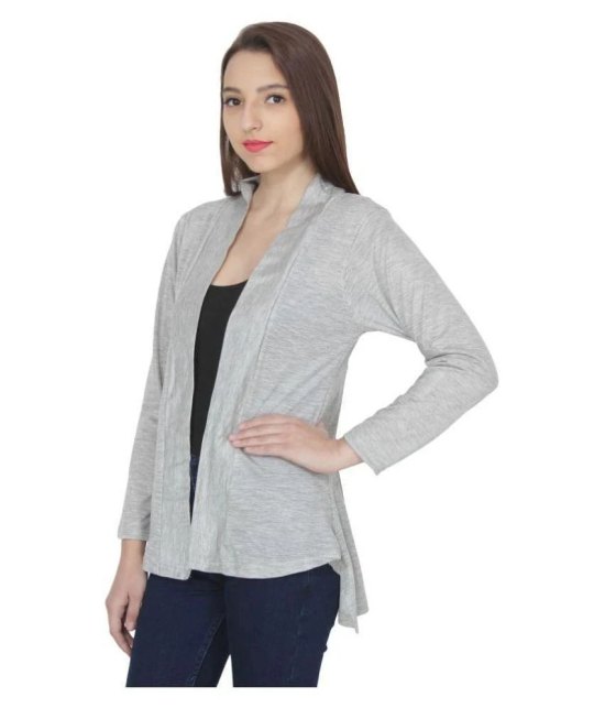 Affair Cotton Shrugs - Silver - L