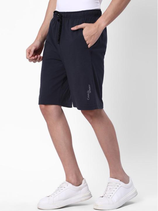 Men Mid Rise Cotton Shorts