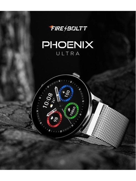 Fire-Boltt Phoenix Ultra Silver Smart Watch