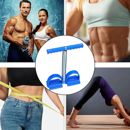 Tummy Trimmer Double Spring For Men & Women - Ab Exercise Equipement, Abdominal Workout For Home & Gym Use - Stomach, Abs, Belly Exercise