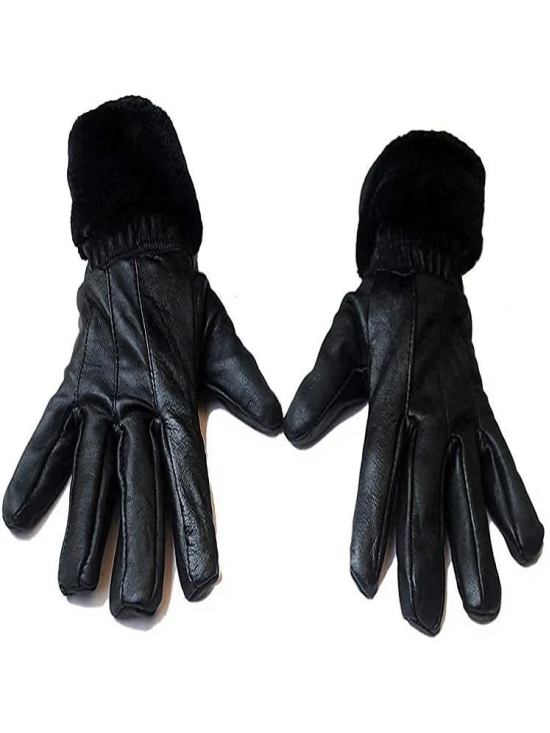 ZAYSOO Full Fingers Pure Leather Riding Gloves ( Pair of 1 ) - XL