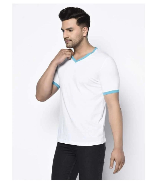 Glito Cotton White Solids T-Shirt Single Pack - None