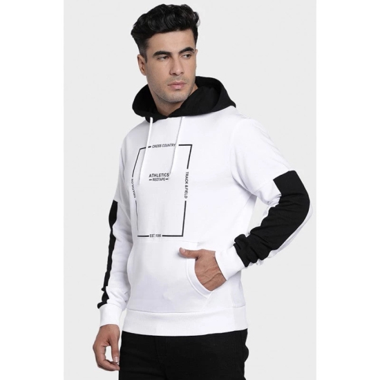 Mens White Hoodie