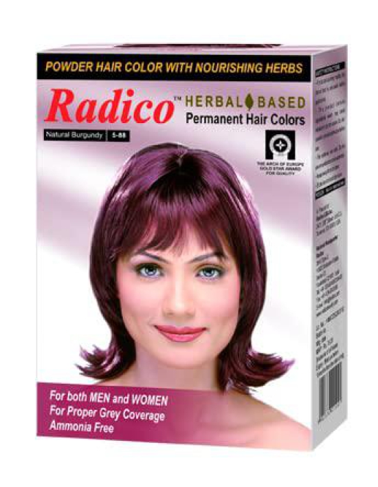 RADICO HAIR COLOR DYE BURGUNDY