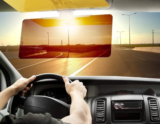 Car Sun Visor HD Vision Visor The Day & Night Visor HD Vision Safety Driving Visor