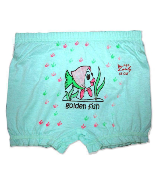 HAP - Multi Cotton Girls Bloomers ( Pack of 5 ) - None