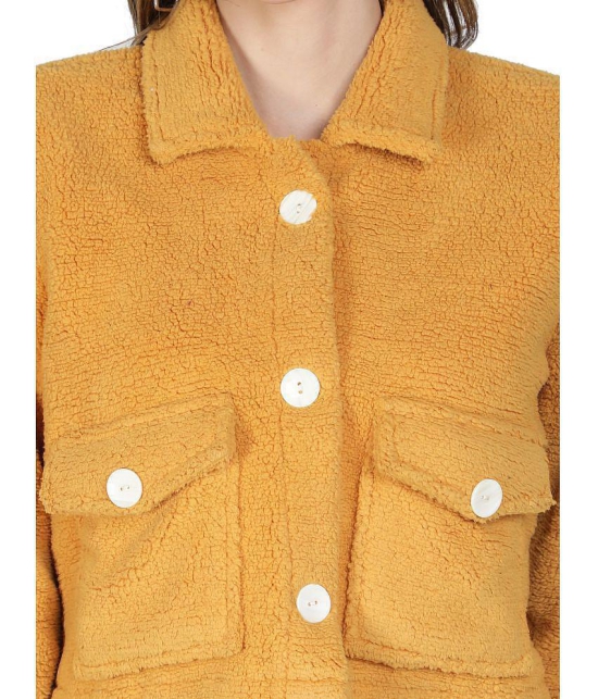 NUEVOSDAMAS Polyester Blend Yellow Jackets Single - XL