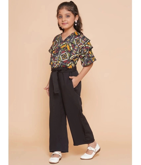 Arshia Fashions - Multicolor Crepe Girls Jumpsuit ( Pack of 1 ) - None