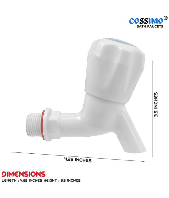 Cossimo POLO BIB COCK Plastic (ABS) Bathroom Tap (Bib Cock)