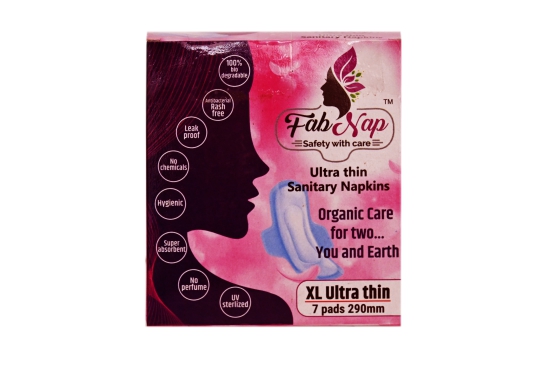 Fab Nap Sanitary Napkin XL(7 Pack)