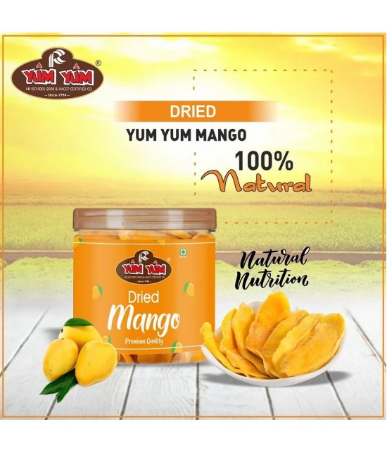 YUM YUM Dried Mango Slice 400g ( Pack of 2-200g Jar Each)