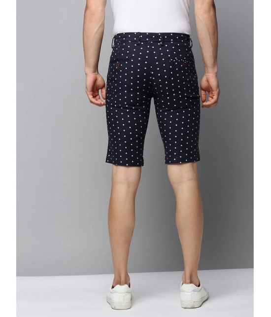 Showoff - Navy Blue Cotton Mens Chino Shorts ( Pack of 1 ) - None