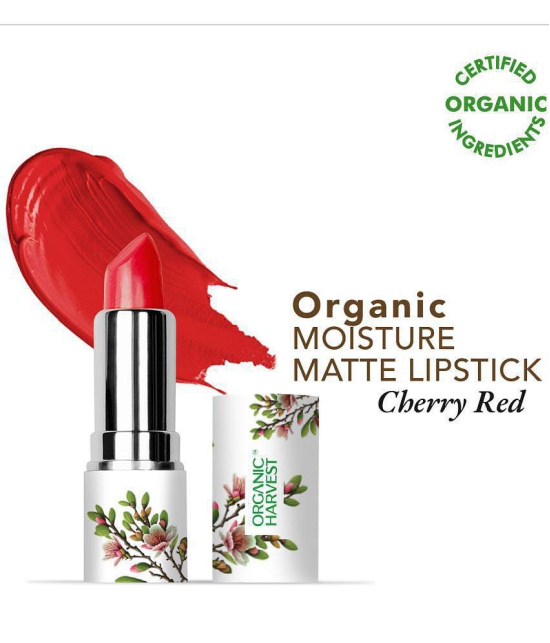 Organic Harvest - Cherry Matte Lipstick 4