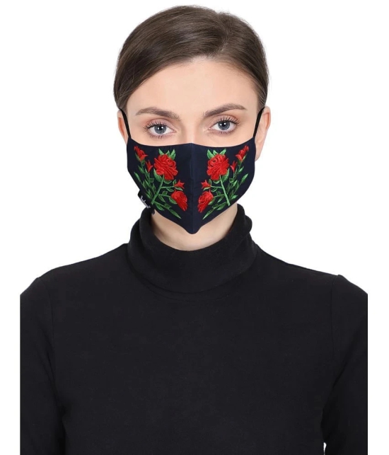 Anekaant - Navy Cotton Mask ( Pack of 1 )