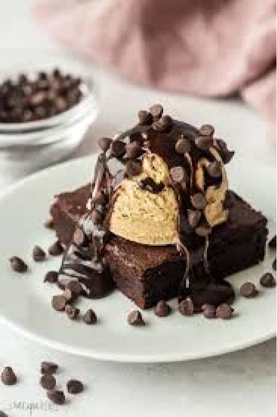 Choco Brownie -Double Sundaes