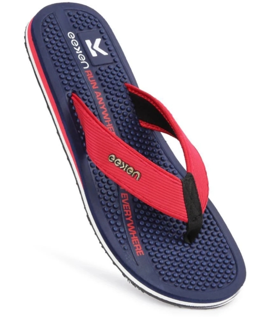 Paragon - Navy Mens Thong Flip Flop - None