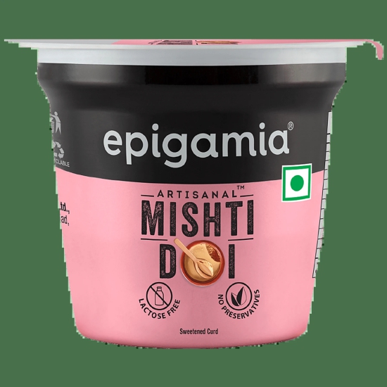 Epigamia Artisanal Mishti Doi, 80 G Cup