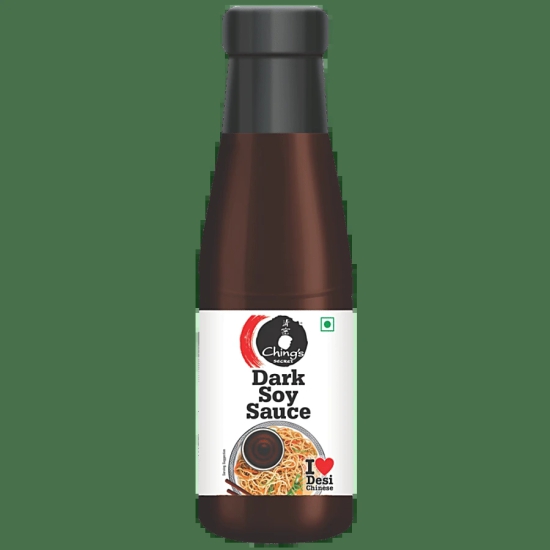 Chings Secret Dark Soy Sauce, 210 G Bottle