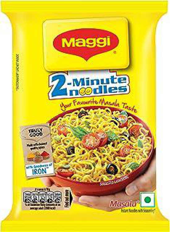 Maggi 2 Minutes Noodles Masala 70 Grams Pack 2.46 Oz 1 Pack  Made In India