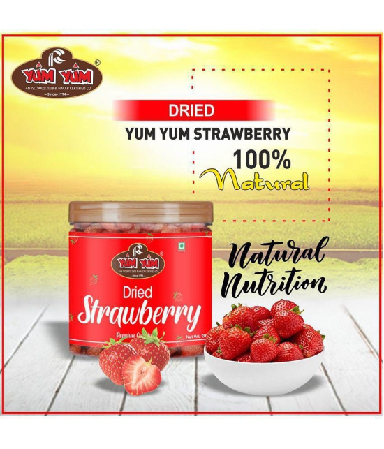 YUM YUM Premium Dried Strawberries 200 g