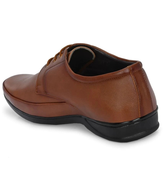 Bucik Tan Mens Derby Formal Shoes - None