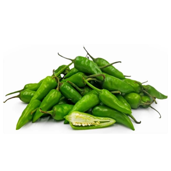 Chillies &Peppers Chilli Fresno Green Pb, 250 Gm