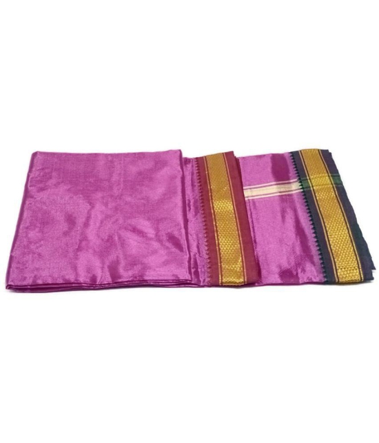 Akhil Single Cotton Bath Towel Purple - Purple