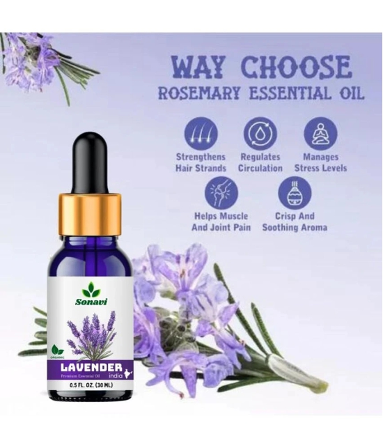 Sonavi Lavender Essential Oil 90 mL ( Pack of 3 )