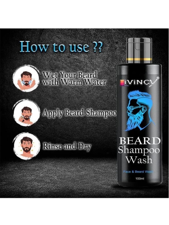 LIVINCY beard wash beard wash Beard Shampoo 100 mL