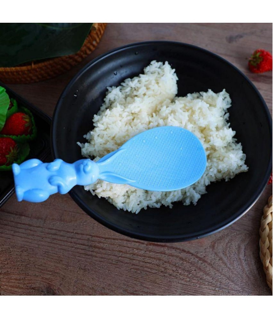 TISYAA - Blue Virgin Plastic Spreader Spatula ( Pack of 1 ) - Blue