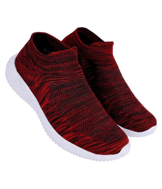 Aadi Sneakers Maroon Casual Shoes - 7