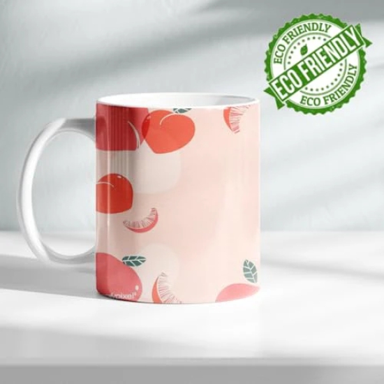 ForVano Beautiful Mug Featuring a Vibrant, Abstract Design with a Gradient of Colors