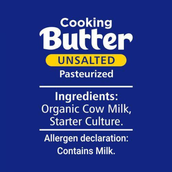Organic Cooking Butter Unsalted 200 Gm