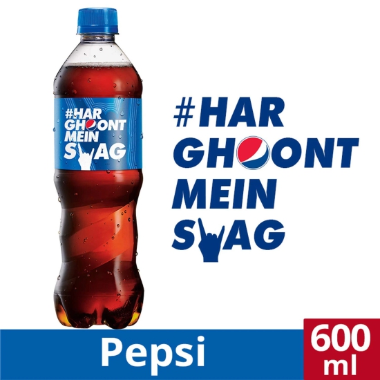 Pepsi Soft Drink Bottle, 600 Ml