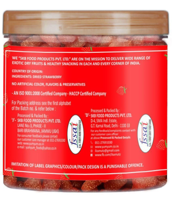 YUM YUM Premium Dried Strawberries 200 g