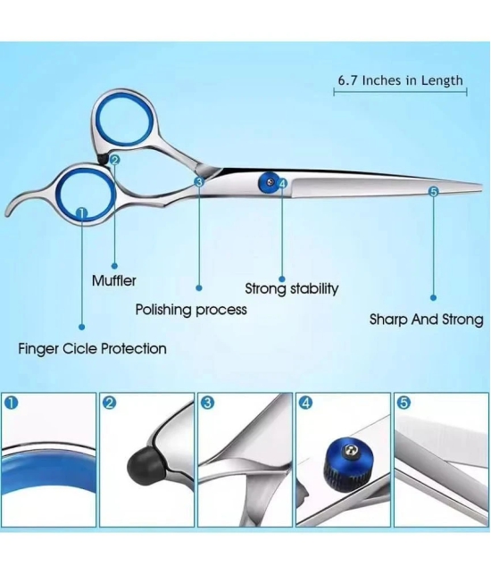 Dhanishka Hairstyle Moustache Scissors