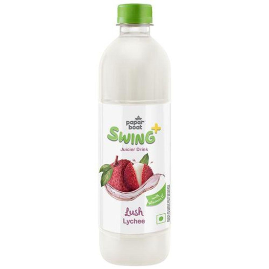 Paperboat Swing Lush Lychee Juice - Enriched With Vitamin D, No GMOs, 600 ml 