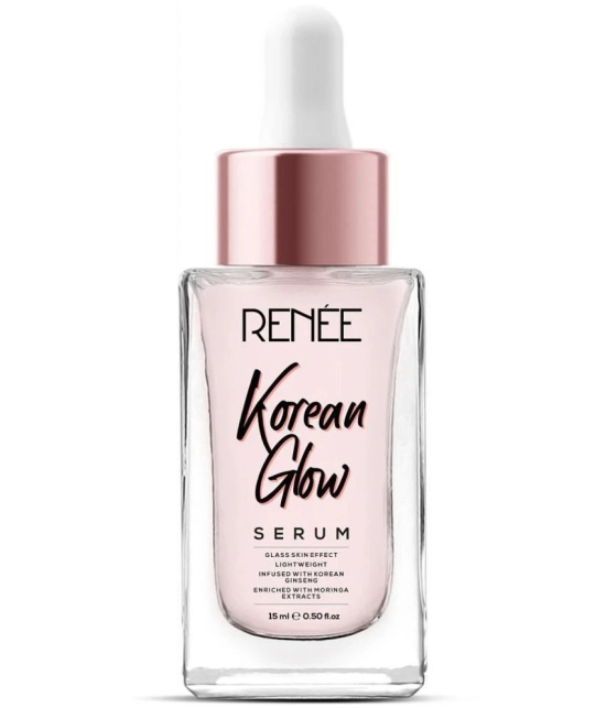 RENEE Korean Glow Serum, Enriched with Panax Ginseng Root a Korean Beauty Secret, Lightweight, 15ml