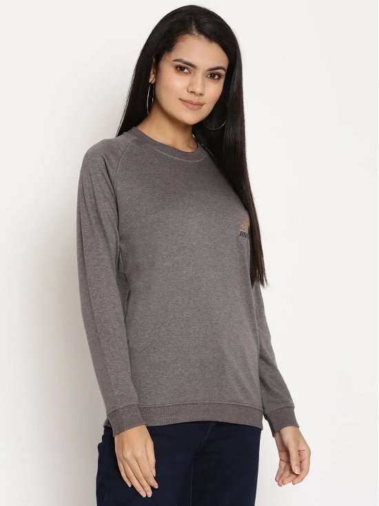 Women Grey Wanderer Sweatshirt-M