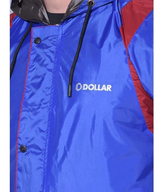 Dollar Blue Nylon Mens Rain Suit ( Pack of 1 ) - L