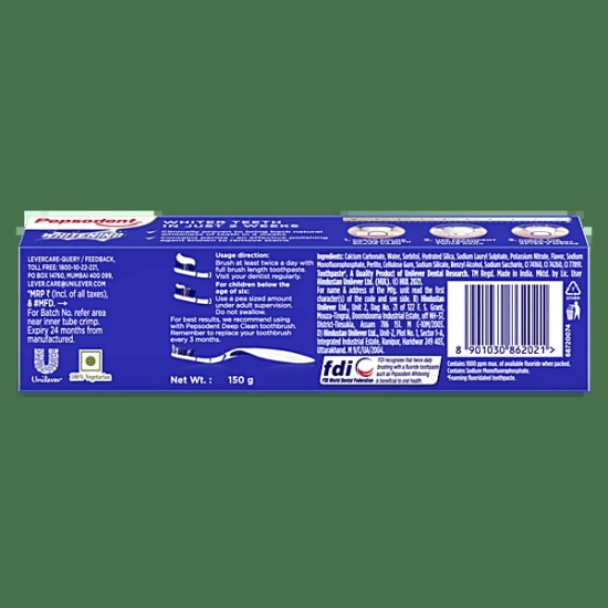 Pepsodent Whiteninggum Care, 150 Gm