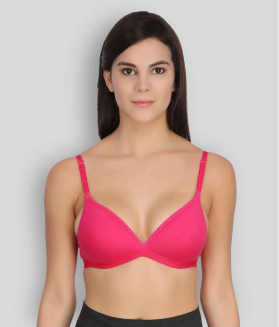 Selfcare Cotton T-Shirt Bra - Multi Color - 38C