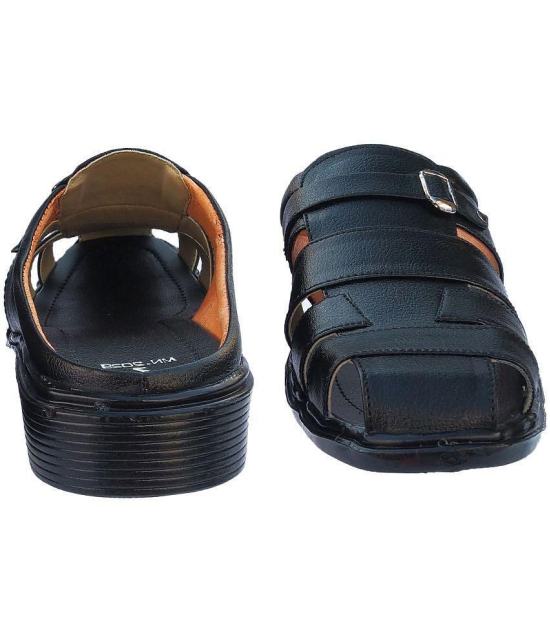 Dream Makers - Black Mens Sandals - None